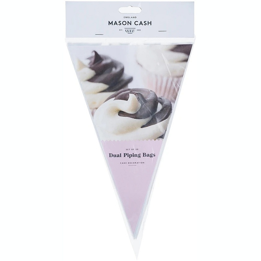 Disposable pastry bags with two chambers, 20 pcs. / Mason Cash