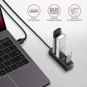 Axagon HUE-M1AL keskitin USB 3.2 Gen 1 (3.1 Gen 1) Type-A 5000 Mbit/s Musta Axagon HUE-M1AL keskitin USB 3.2 Gen 1 (3.1 Gen 1) Type-A 5000 Mbit/s Musta