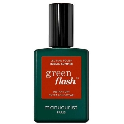 Anny Manucurist Žalias blyksnis nagų lakas „Indian Summer“, 15 ml