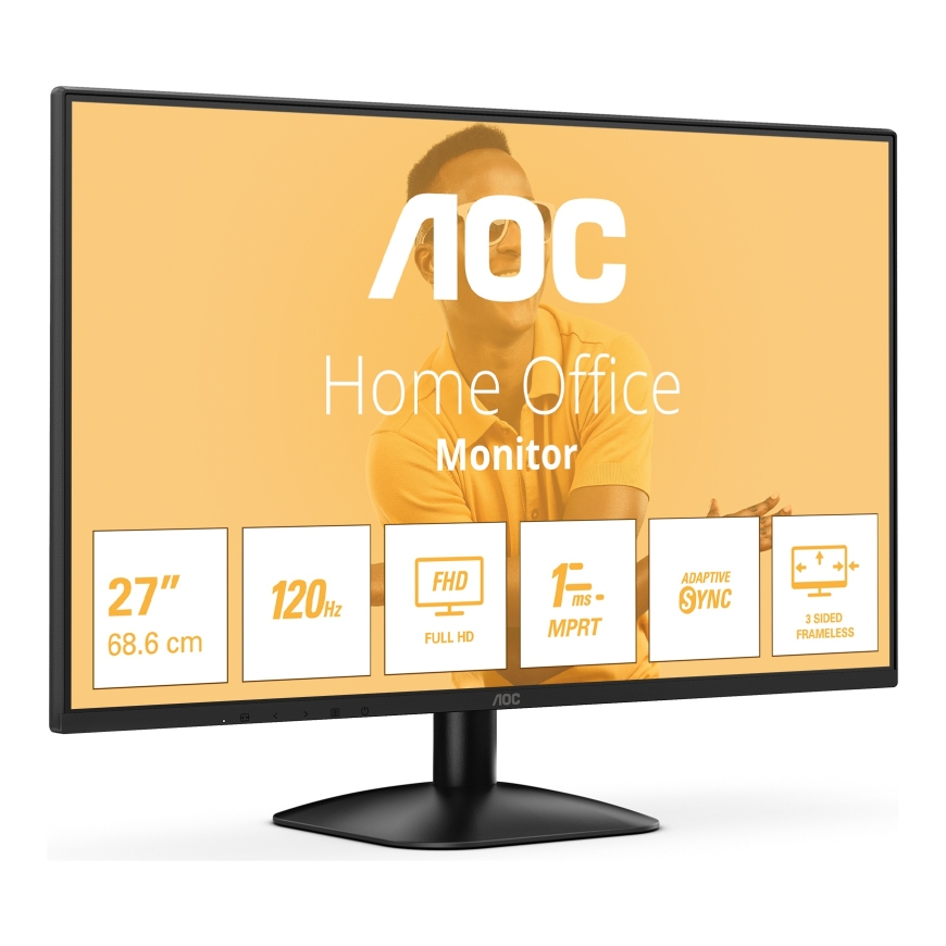 AOC B3 27B31H computer monitor 68.6 cm (27") 1920 x 1080 pixels Full HD Black – 2