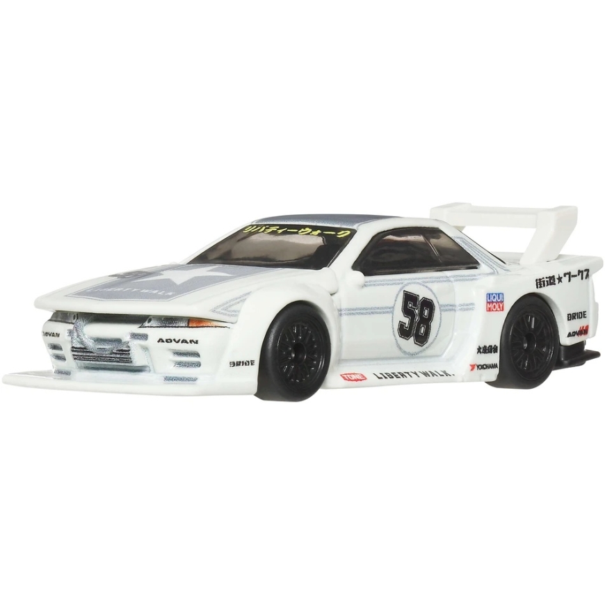 Hot Wheels Premium Иконные Автомобили Aero Styles LB-Kaido Works Nissan R32 Skyline GT-R 1:64 – 2