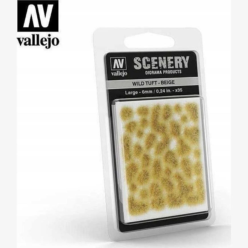 Vallejo - Maastik - Metsik sammal rusvai gelsvas (6 mm)