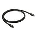 CLUB3D USB 80Gbps Certified 240W 8K240Hz Type-C® 1.2m / 3.94ft Black Cable CLUB3D USB 80Gbps Certified 240W 8K240Hz Type-C® 1.2m / 3.94ft Black Cable