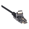 CLUB3D HDMI 2.0 4K60Hz UHD 360 Degree Rotary cable 2m/6.74ft CLUB3D HDMI 2.0 4K60Hz UHD 360 Degree Rotary cable 2m/6.74ft