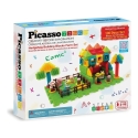PICASSO TILES Magnetinis konstruktorius HedgeHog blocks Farm 100 det., PTB100-Farm PICASSO TILES Magnetinis konstruktorius HedgeHog blocks Farm 100 det., PTB100-Farm