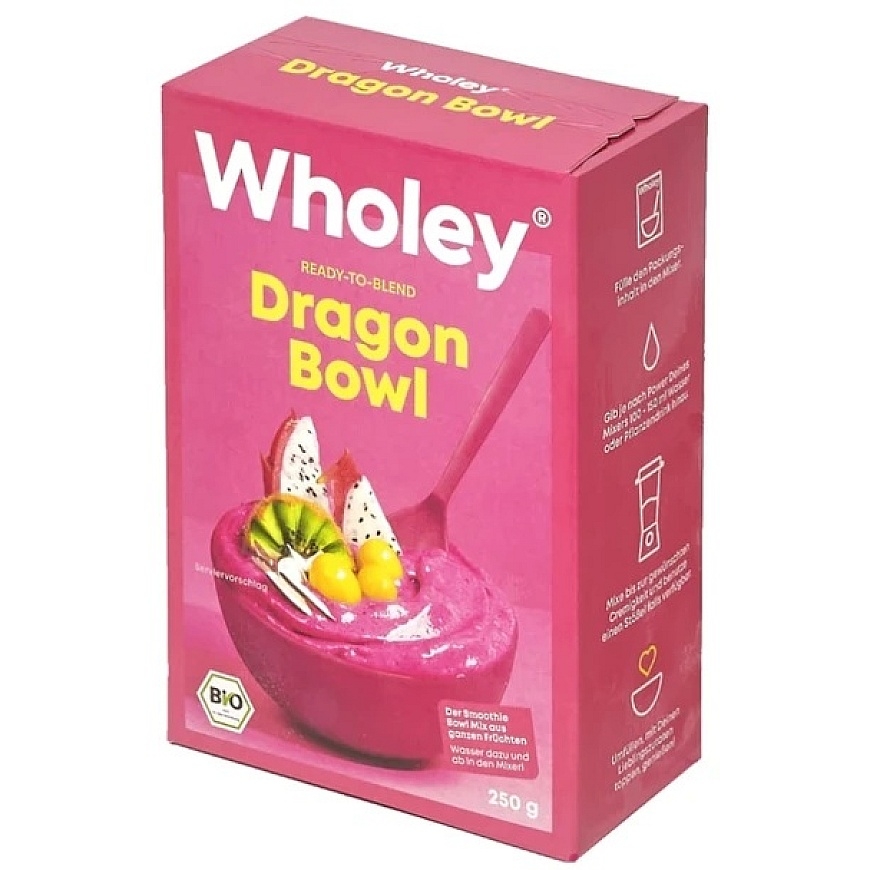Замороженная смесь органических фруктов для смузи, WHOLEY DRAGON BOWL, 250г LT-EKO-001 – 2
