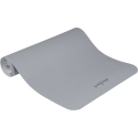 Yoga, Pilates, Fitness Mat, 183x61cm, 4mm Thick, TPE Material, Gray, REBEL ACTIVE Yoga, Pilates, Fitness Mat, 183x61cm, 4mm Thick, TPE Material, Gray, REBEL ACTIVE