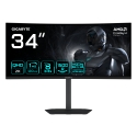 GIGABYTE GS34WQCA EK PC lamekuvar 86,4 cm (34") 3440 x 1440 pikslit Wide Quad HD LCD Must