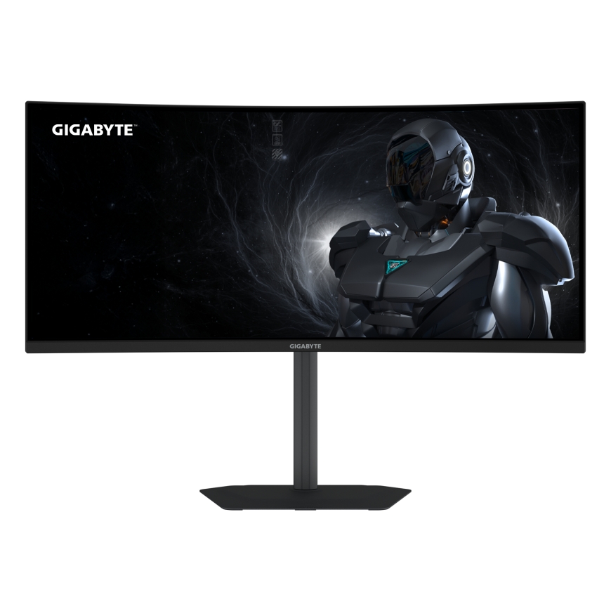 GIGABYTE GS34WQCA EK PC lamekuvar 86,4 cm (34") 3440 x 1440 pikslit Wide Quad HD LCD Must – 2