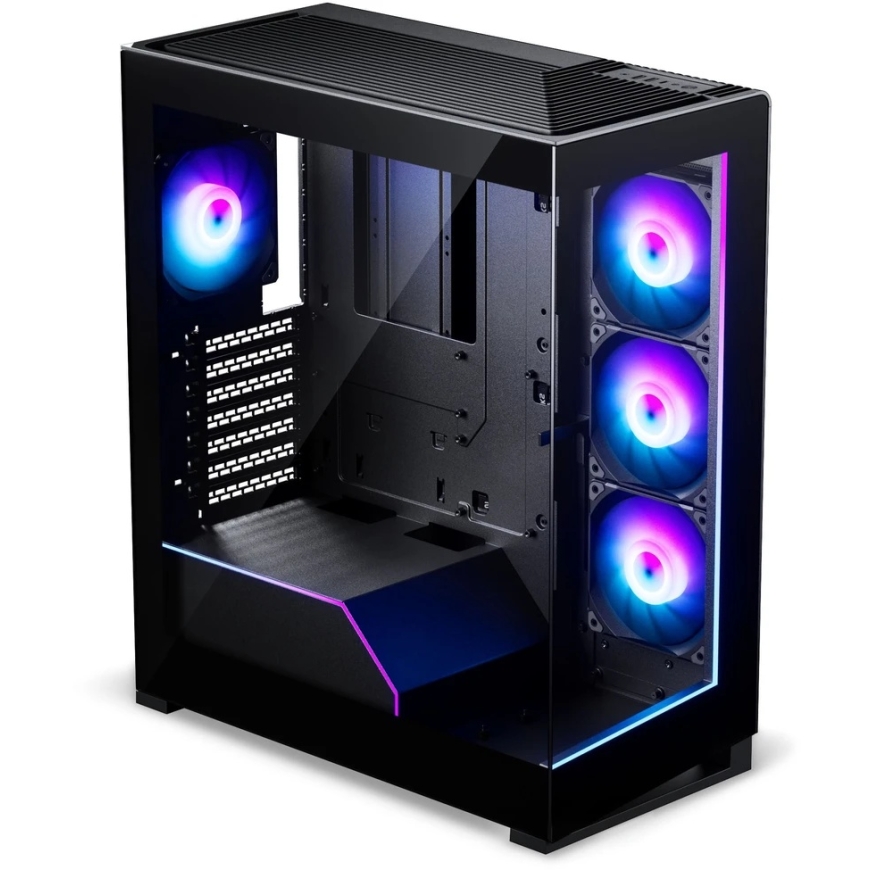 Phanteks NV5X PC korpuss, Mid-Tower, E-ATX, rūdīts stikls, ARGB - melns – 5