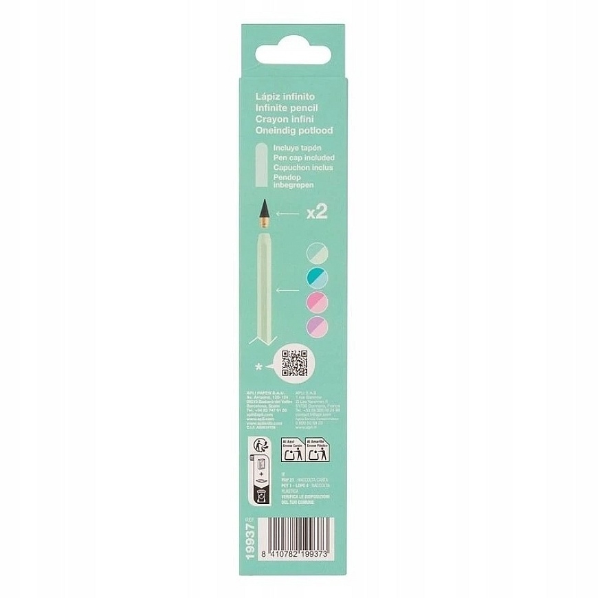Apli Nordic Long-lasting Pencil, HB, Green Body – 2