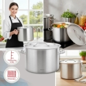 King Hoff Gastronorm katls, nerūsējošais tērauds, diametrs 38cm, 27l, kinghoff, kh-2025 King Hoff Gastronorm katls, nerūsējošais tērauds, diametrs 38cm, 27l, kinghoff, kh-2025