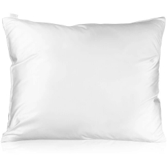 Brushart Satin Pillowcase White