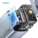 Mathorn BWOO BO-CDA239 wall charger 2xUSB-C 3A PD 45W gray with PPS Mathorn BWOO BO-CDA239 wall charger 2xUSB-C 3A PD 45W gray with PPS