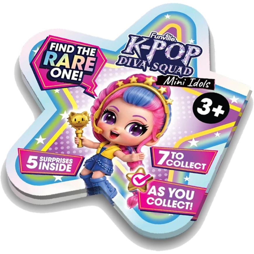 Tuntematon NUKKE MINI K-POP DIVA SQUAD 5CM – 4