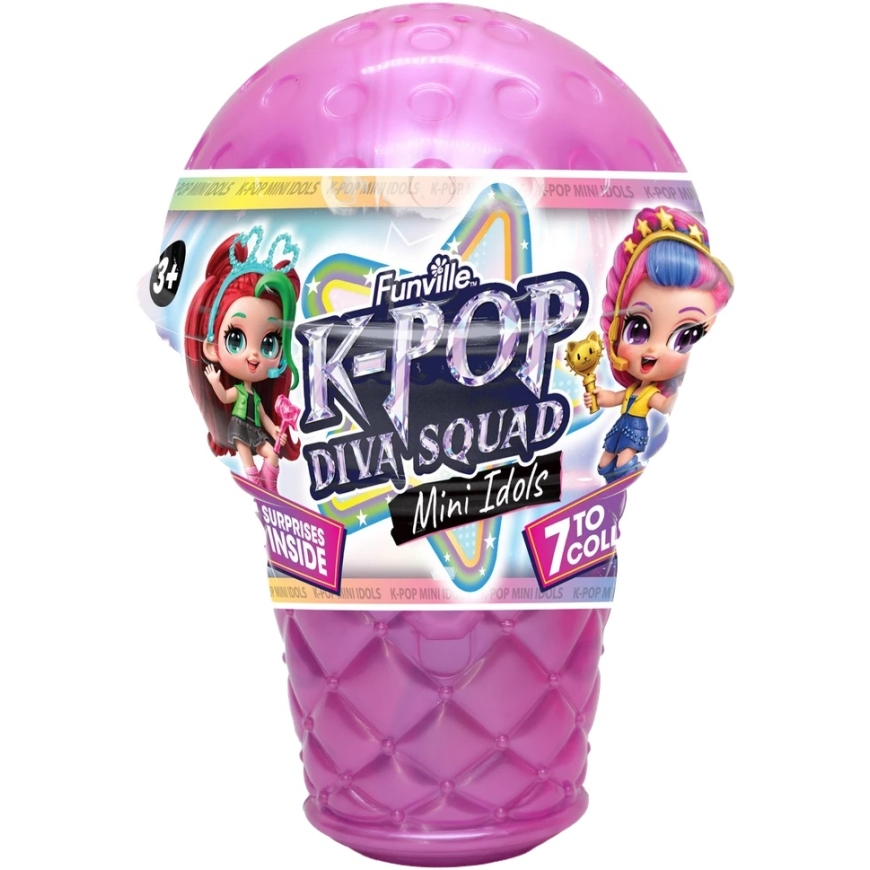 Nežinomas DOLL MINI K-POP DIVA SQUAD 5CM – 5