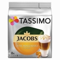 Tassimo Latte Macchiato Caramel Coffee Capsules (compatible with Bosch Tassimo coffee machines), 8+8 pcs.