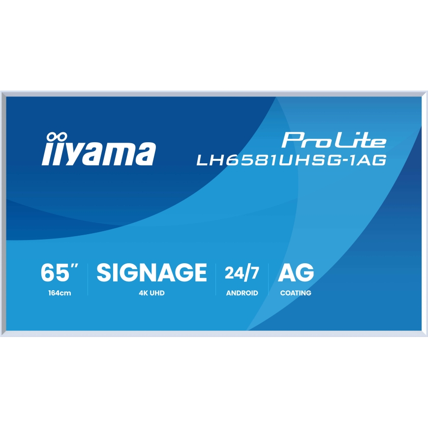 iiyama LH6581UHSG-1AG Signage Display – 2
