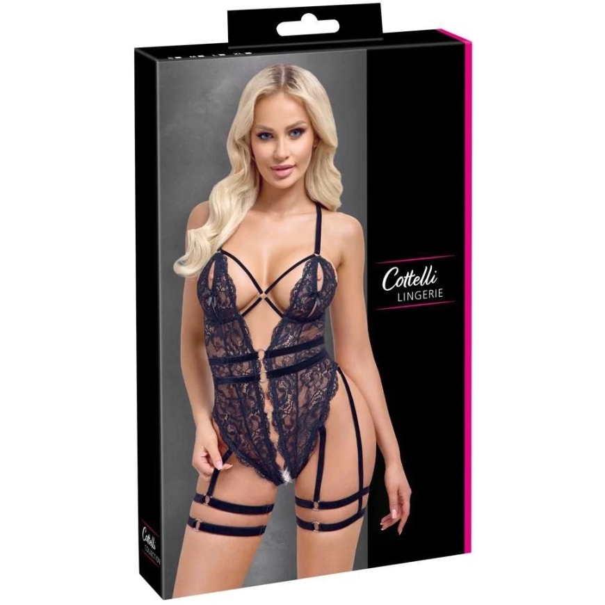 Боди кружевное L