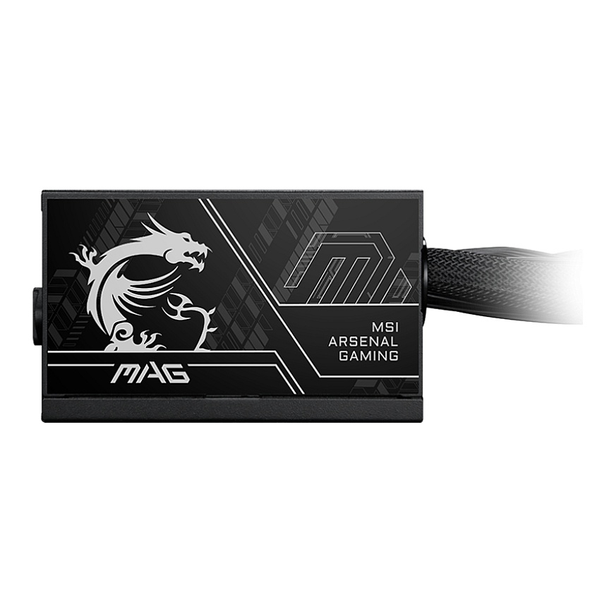 MSI MAG A750BN PCIE5 II virtalähdeyksikkö 750 W 24-pin ATX ATX Musta – 2