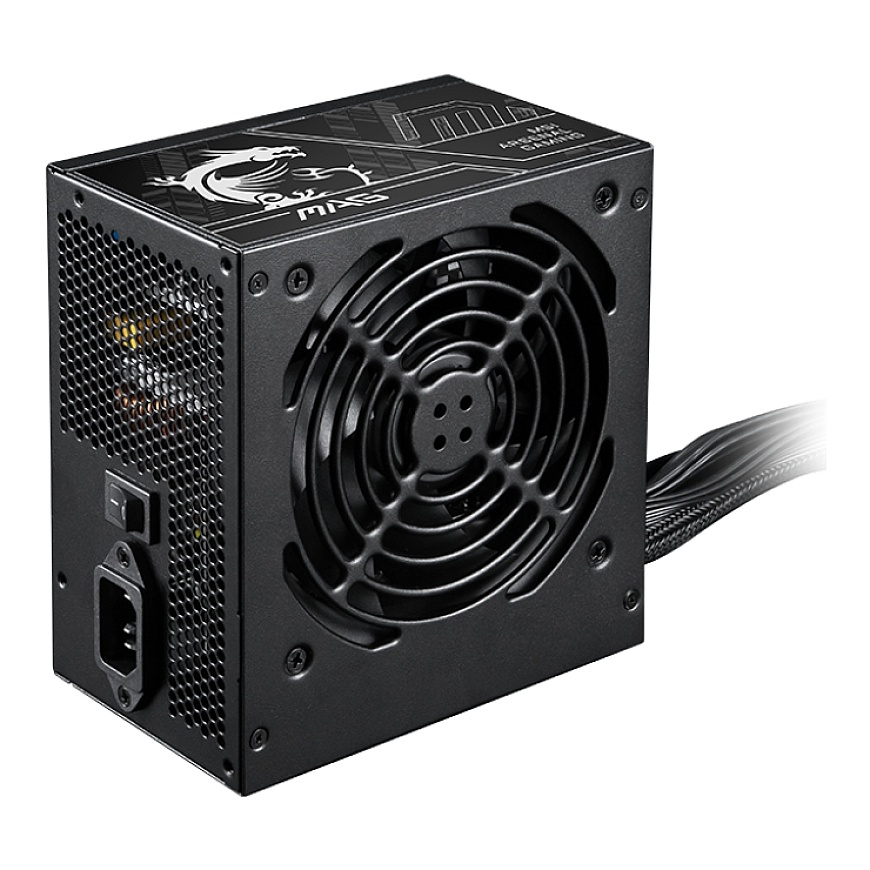 MSI MAG A750BN PCIE5 II virtalähdeyksikkö 750 W 24-pin ATX ATX Musta – 4