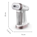 Tefal Pure Force DT8765E0 garment steamer Handheld garment steamer 0.18 L 1800 W Black, Cinnamon col Tefal Pure Force DT8765E0 garment steamer Handheld garment steamer 0.18 L 1800 W Black, Cinnamon col