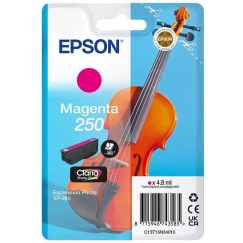 Epson 250 Ink - 4.8 ml - Purple - original - blister pack - ink cartridge - fur P/N: C11CL95402