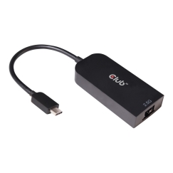 CLUB3D CAC-1520 sülearvuti dokk ja pordireplikaator Juhtmega ühendatud USB 3.2 Gen 1 (3.1 Gen 1) Type-C Must