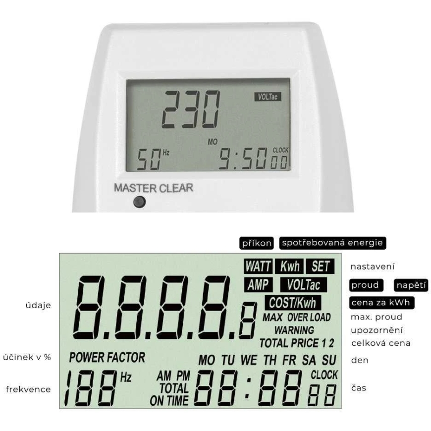 ELEKTROBOCK EMF-1 счётчик энергопотребления – 5