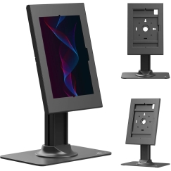 Advertising holder for Maclean tablet, with lock. 10.9"-11", iPad Air/Pro, Samsung Tab A&S Series, 220x323x22mm, MC-959 B