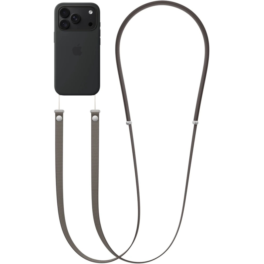 Apple Crossbody Strap Taupe – 3