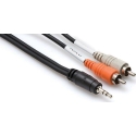 Hosa - Breakout Cable TRS 3.5 - 2 x RCA 0.91m Hosa - Breakout Cable TRS 3.5 - 2 x RCA 0.91m