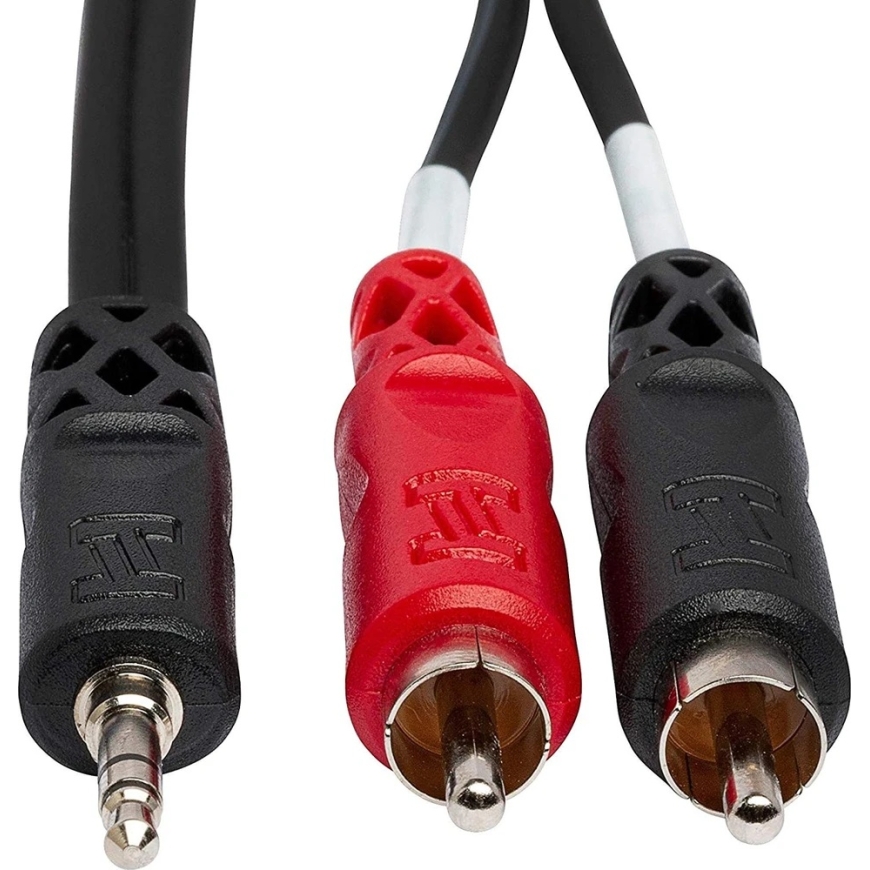 Hosa - Kabelis Breakout TRS 3,5 - 2 x RCA 0,91m – 4