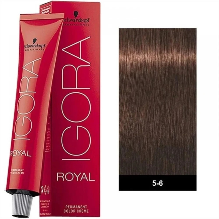 Wella Professionals Schwarzkopf Professional, Igora Royal, püsivad juuksevärvid, 5-6, 60 ml naistele – 4