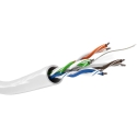 CAT 6 -verkkokaapel, U/UTP, 305 m, 94220, U/UTP, Valkoinen CAT 6 -verkkokaapel, U/UTP, 305 m, 94220, U/UTP, Valkoinen