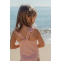 Pink Little Dutch Swimsuit with ruffles ´Dreamy Rožinė Rose´ 86/92 Pink Little Dutch Swimsuit with ruffles ´Dreamy Rožinė Rose´ 86/92