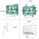 Philips Evnia 3000 24M2N3201P/00 PC lamekuvar 60,5 cm (23.8") 1920 x 1080 pikslit Full HD LCD Valge Philips Evnia 3000 24M2N3201P/00 PC lamekuvar 60,5 cm (23.8") 1920 x 1080 pikslit Full HD LCD Valge