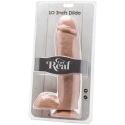 Get Real TOYJOY Dildo imukupilla, iso realistinen penis, 25 cm Get Real TOYJOY Dildo imukupilla, iso realistinen penis, 25 cm