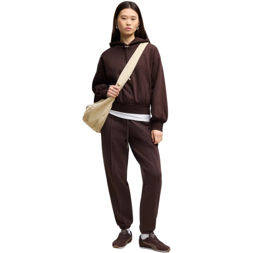 Puma Her Comfort Pants Fl Tumši brūna 694032 33 (M) – 5