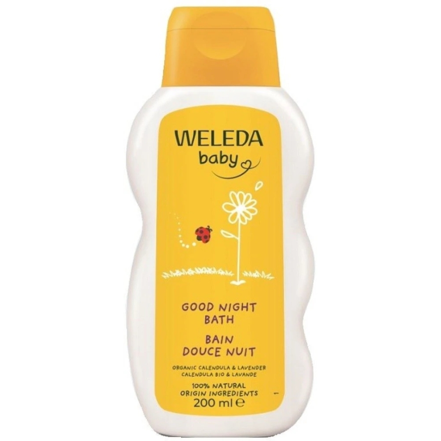 Weleda Baby Good Night Baby Bath laste dušigeel, 200 ml – 2
