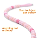 CLUB3D USB-C® Beaded Cable Pink CLUB3D USB-C® Beaded Cable Pink