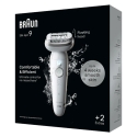 Braun Silk-épil 9 BR2-225328 epilator 40 tweezers Grey, White Braun Silk-épil 9 BR2-225328 epilator 40 tweezers Grey, White