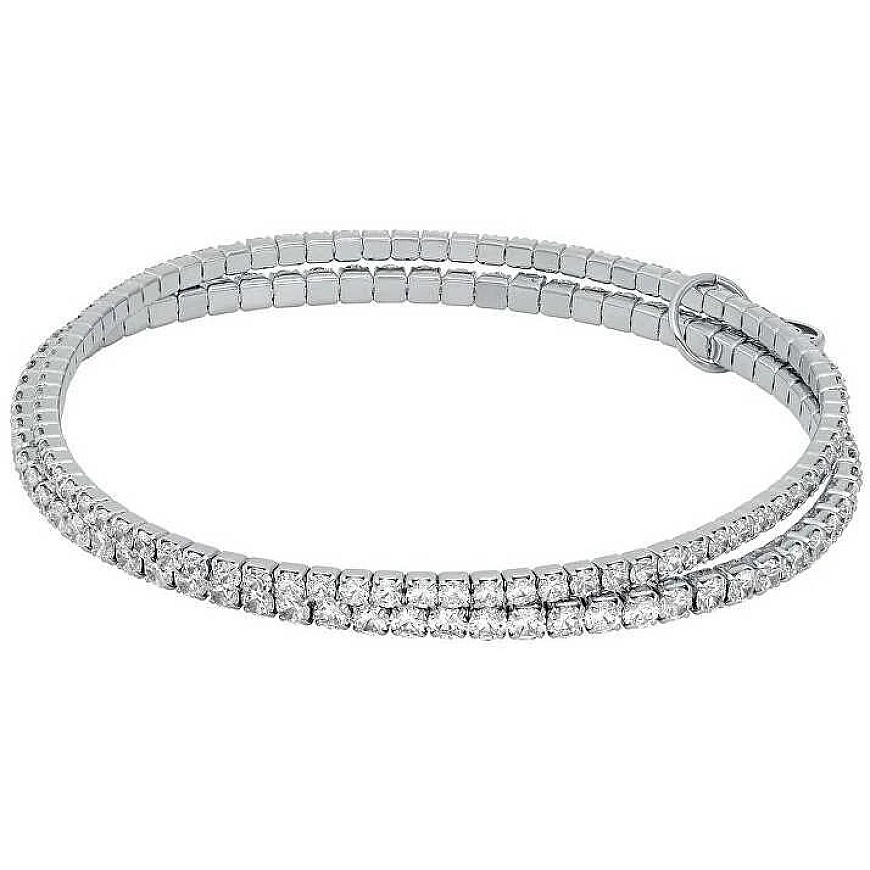"Michael Kors Brilliance Kors MKJ8359CZ040" divkāršā tenisa aproce ar cirkoniem