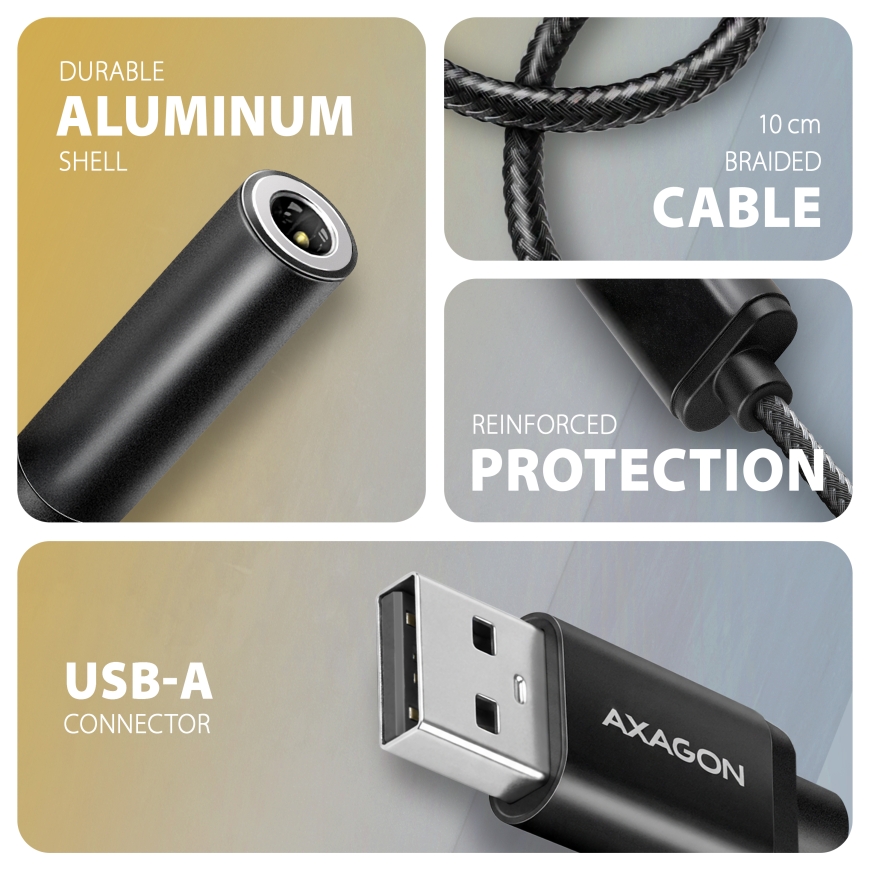 Axagon ADA-HA helikaart 2.0 kanalid USB – 3