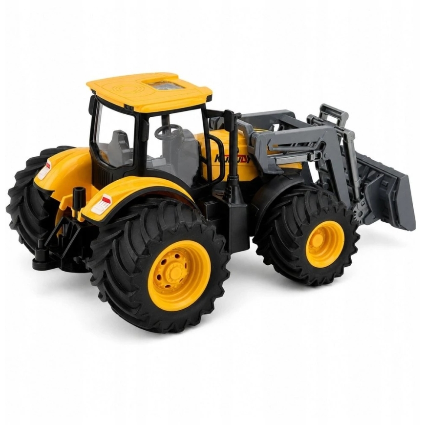 Agricultural tractor 1:24 yellow and black – 2