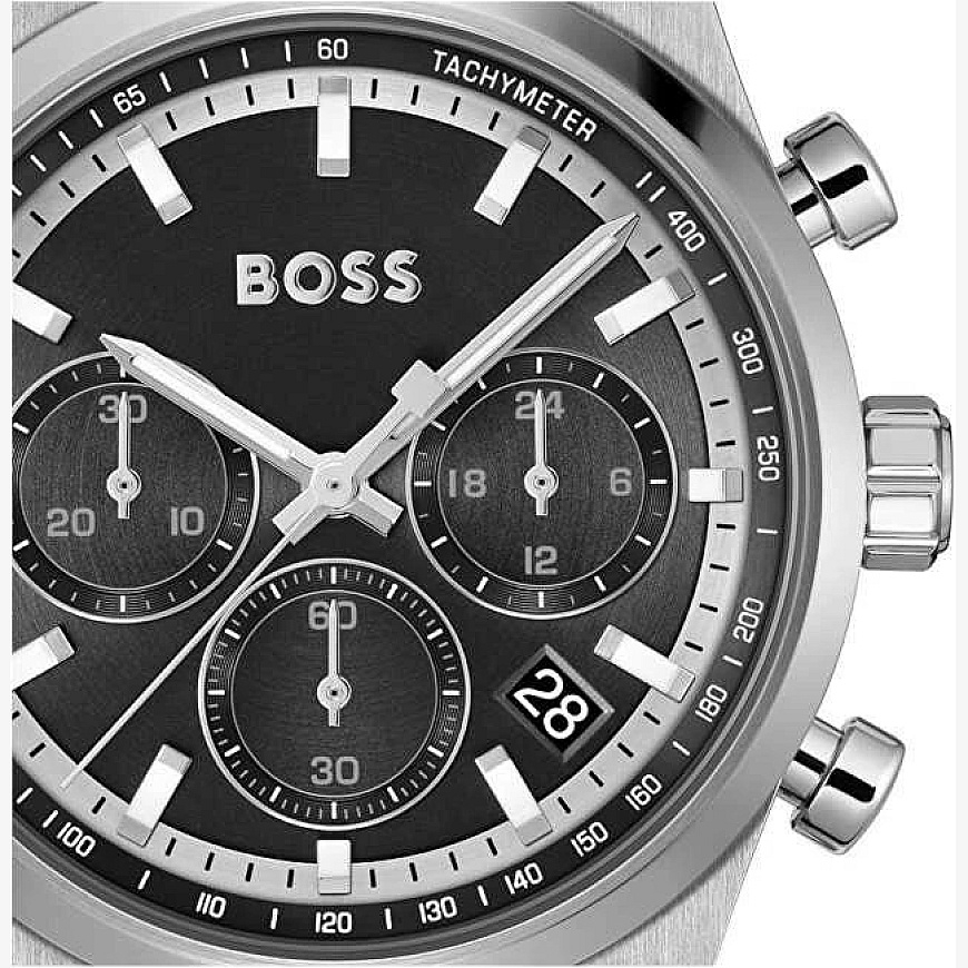 Hugo Boss Watch BOSS 1514218. Quartz, black color. For men. – 3