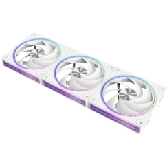 Zalman ZM-DF120R A3 120 mm apgriezeniskā Daisy Chain ventilatori, 3 gab., balti