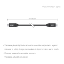 CLUB3D CAC-2506 USB-kaabel 2 m USB C 0 Gbit/s 240 W Must CLUB3D CAC-2506 USB-kaabel 2 m USB C 0 Gbit/s 240 W Must