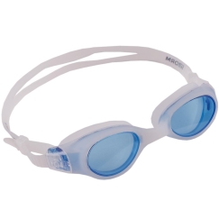 Crowell Storm White and Blue Swimming Goggles