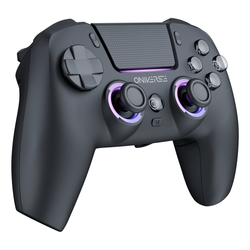 Oniverse Starion Melns Bluetooth sistēma Spēļu paliktnis Analogs Android, PC (dators), PlayStation 5 – 4